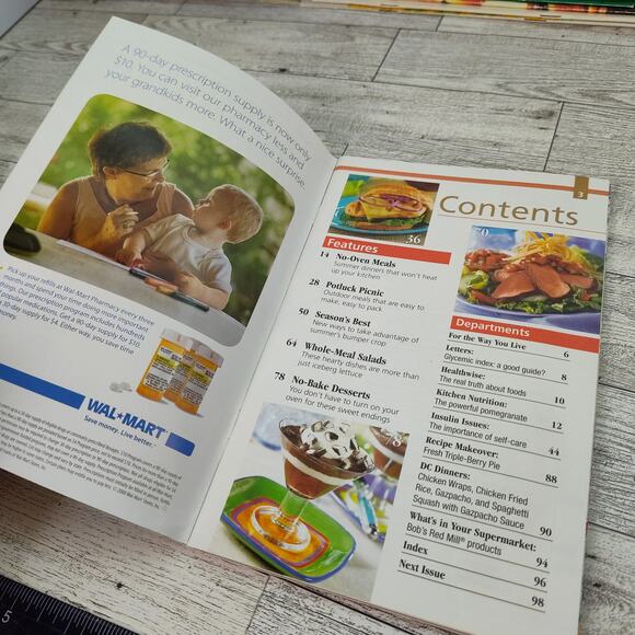 Diabetic Cooking Magazine Cookbook Booklet 2008 PIL Best Recipes Special - Picture 4 of 12